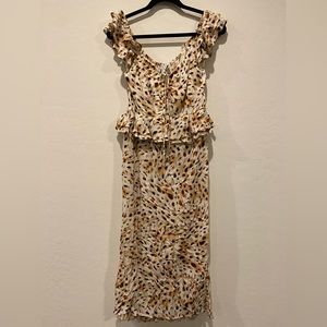 Sofia Jeans Peplum Dress